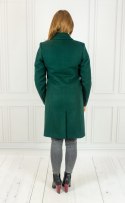 Damski płaszcz KAREN - butelkowa zieleń - Moda Sanok Damski płaszcz KAREN - butelkowa zieleń - Moda Sanok