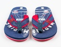 Granatowe japonki z czerwonymi detalami SUPER GEAR - MODA SANOK