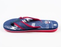 Granatowe japonki z czerwonymi detalami SUPER GEAR - MODA SANOK