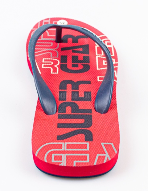Czerwone japonki dziecięce SUPER GEAR - MODA SANOK