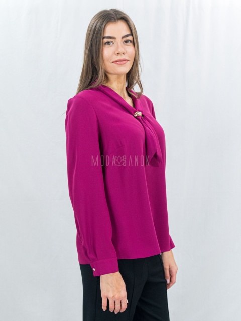 Koszula damska w kolorze fuksji -MODA SANOK