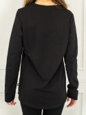 Czarna dziecięca bluzka złoty miś długi rękaw ŻAREK - MODA SANOK Czarna dziecięca bluzka złoty miś długi rękaw ŻAREK - MODA SANOK