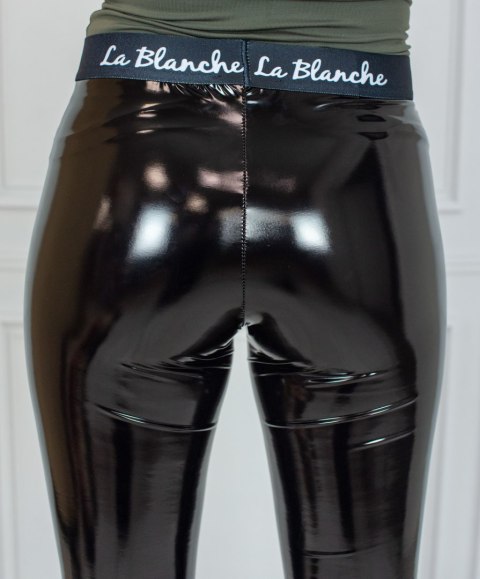 Leginsy lateksowe LA BLANCHE - Czarne - Moda Sanok Leginsy lateksowe LA BLANCHE - Czarne - Moda Sanok