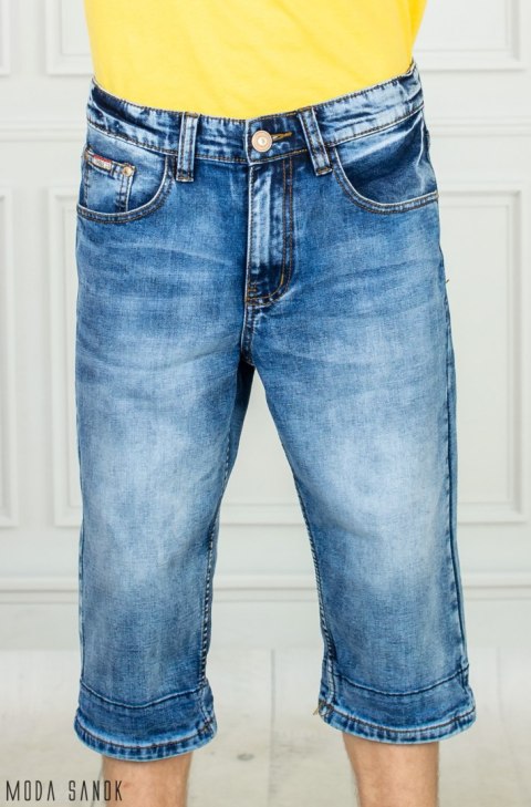 Spodenki jasne Jeans męskie TTN Blue Moda Sanok