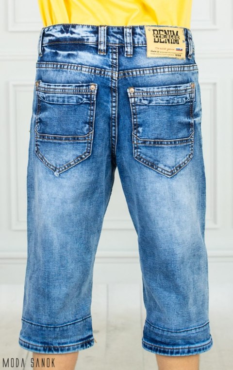 Spodenki jasne Jeans męskie TTN Blue Moda Sanok