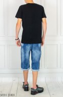 Spodenki jasny Jeans Męskie z podwijanymi nogawkami Y-TTO Moda Sanok