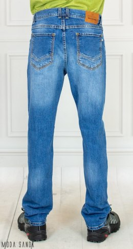 Spodnie Jasne granatowe Jeansy Męskie Stanley Moda Sanok