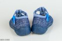 Dżinsowe pantofle dla dzieci NAZO z koparką - MODA SANOK