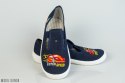 Granatowe pantofle z czerwoną wyścigówką Speed NAZO - MODA SANOK Granatowe pantofle z czerwoną wyścigówką Speed NAZO - MODA SANOK