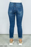 Jeansy damskie z szerszymi nogawkami - Moda Sanok Jeansy damskie z szerszymi nogawkami - Moda Sanok