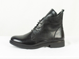 Botki damskie Sergio Leone BT 406 - czarne - Moda Sanok