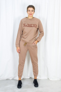 Komplet dresowy Lemonada damski - brąz - Moda Sanok Komplet dresowy Lemonada damski - brąz - Moda Sanok