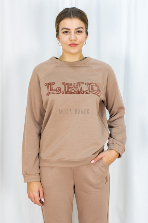 Komplet dresowy Lemonada damski - brąz - Moda Sanok Komplet dresowy Lemonada damski - brąz - Moda Sanok